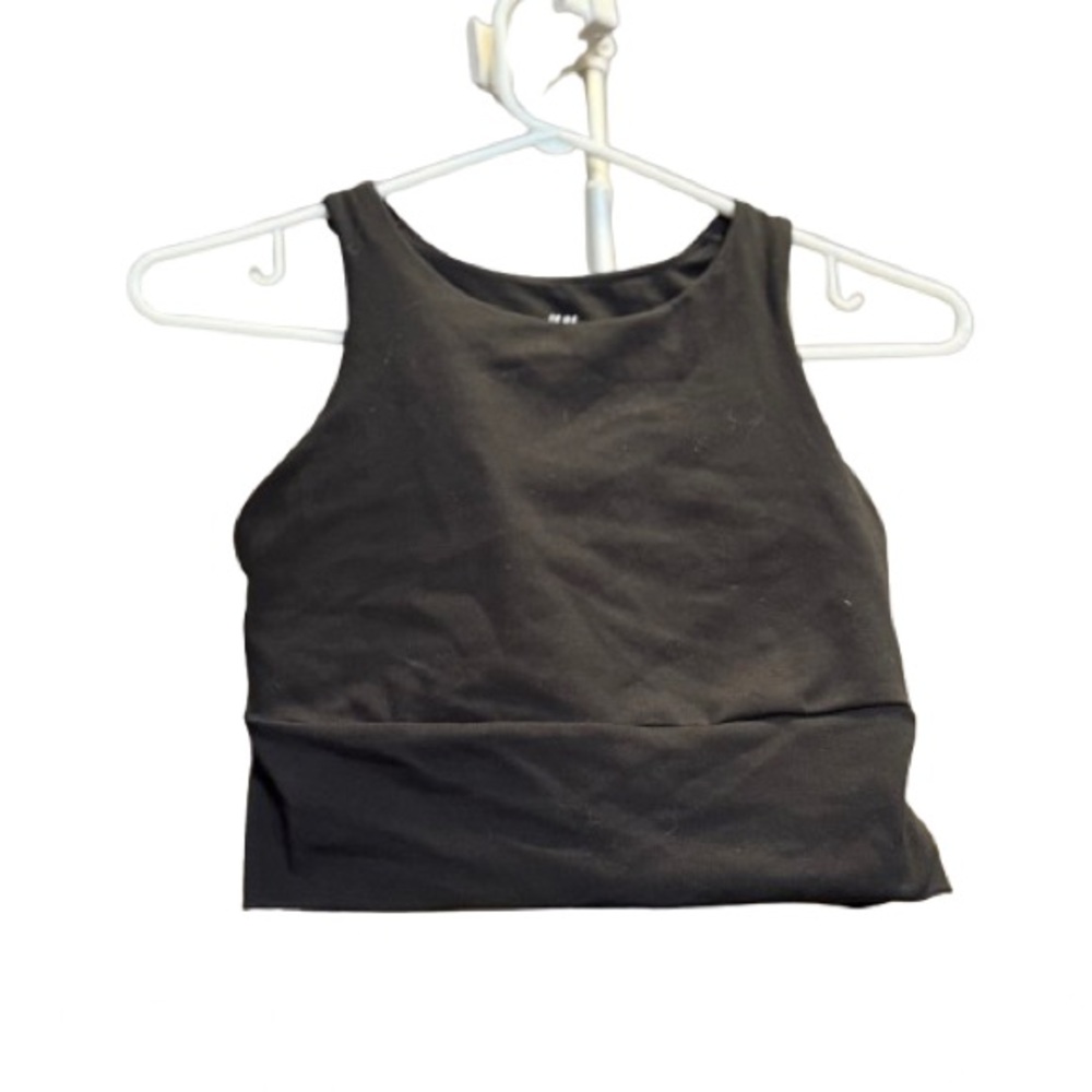 H&M Sport Black Racerback Sports Bra | Size Small